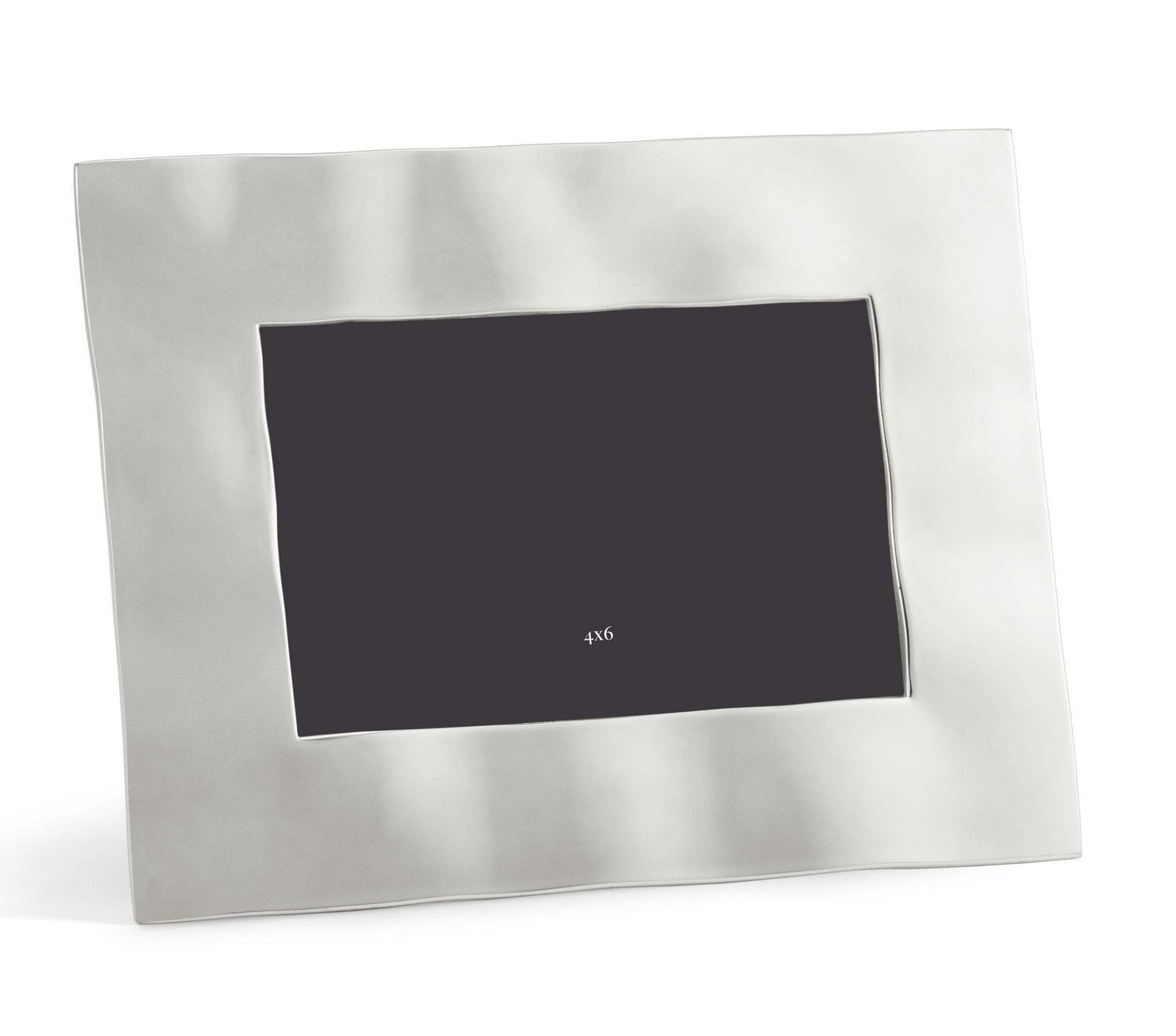 Reflective Photo Frame In High Quality Nickel Plated Sheet Metal, Small Model. photo vinterior