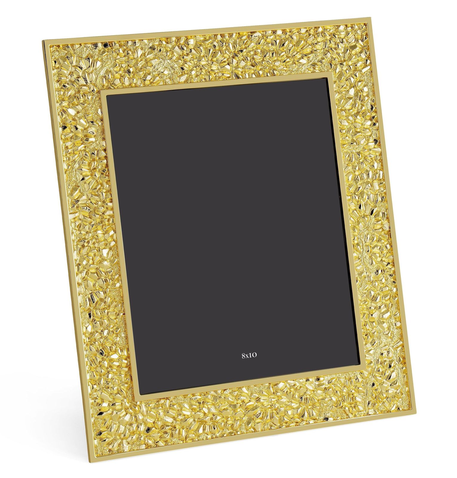 Contemporary Pomegranate Photo Frame In High Quality Gold Plated Metal. photo furniture