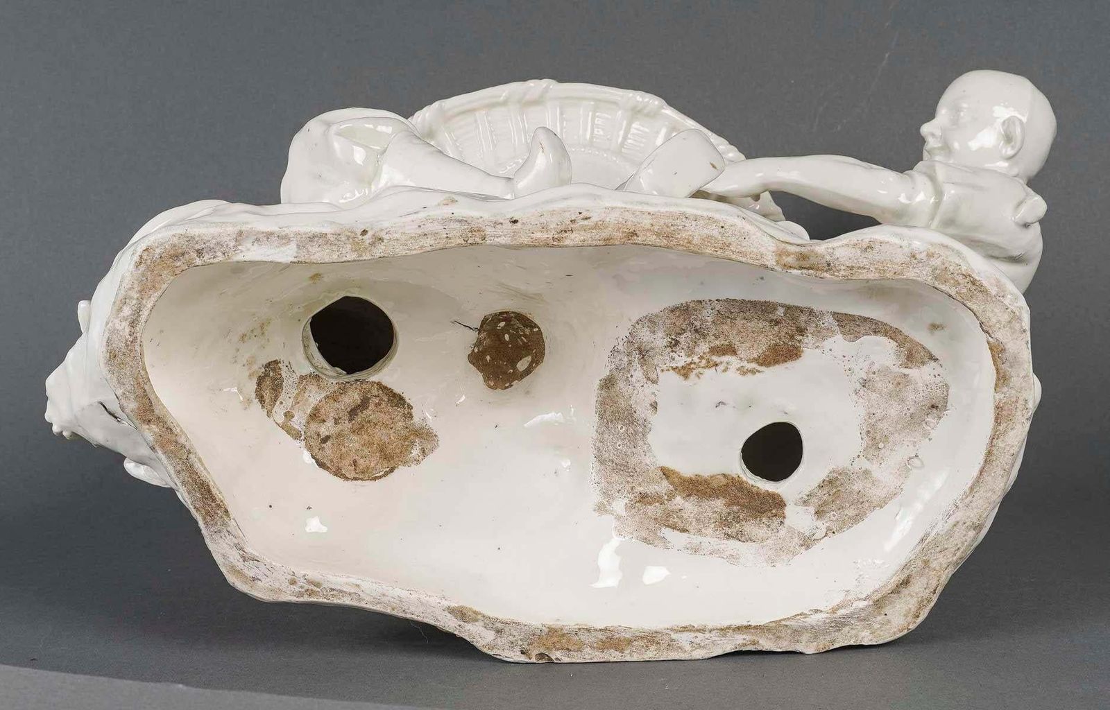 photo furniture White Porcelain Jardinière, Chinese Style, Early 20th Century.