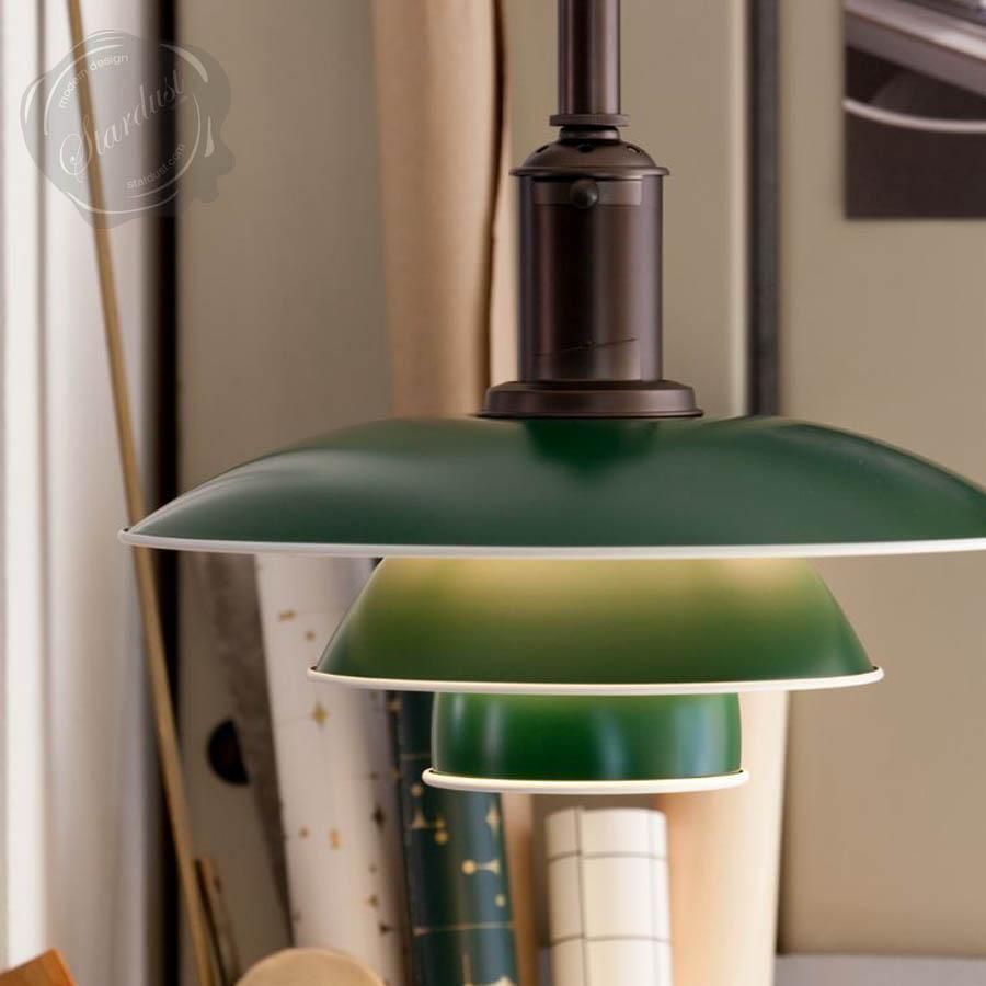 Louis Poulsen, Medium Metal Pendant Light By Poul Henningsen photo buy