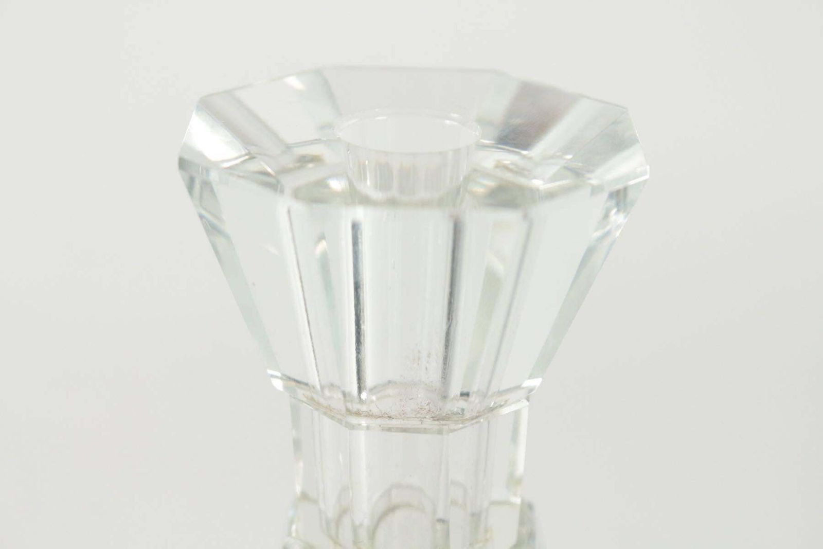 Chinoiserie Vase In Crystal From The 20th Century photo for sale