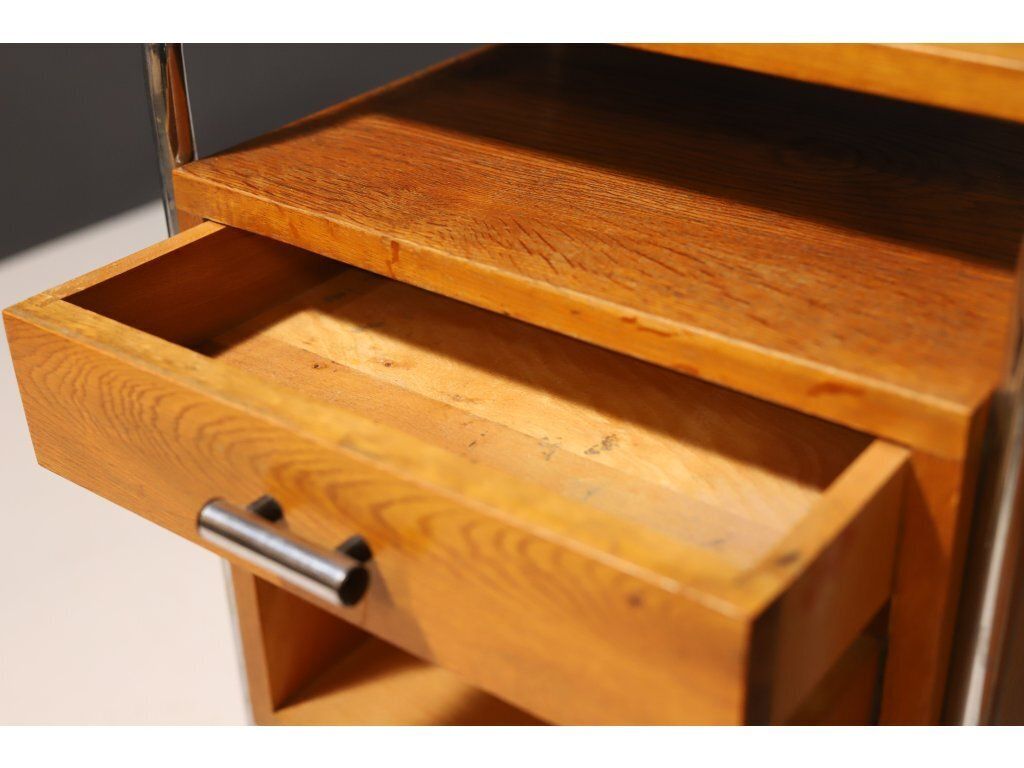 photo for sale Pair Of Functionalist Nightstands | 1930s–1940s