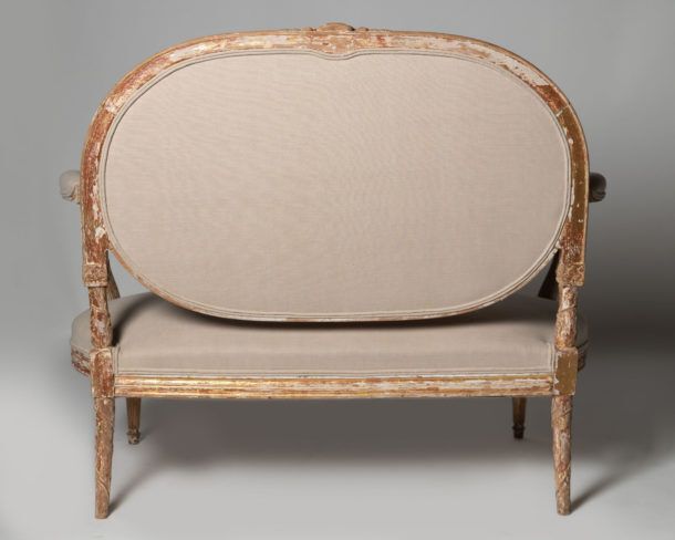 Antique French Sofa, 1800s photo vinterior
