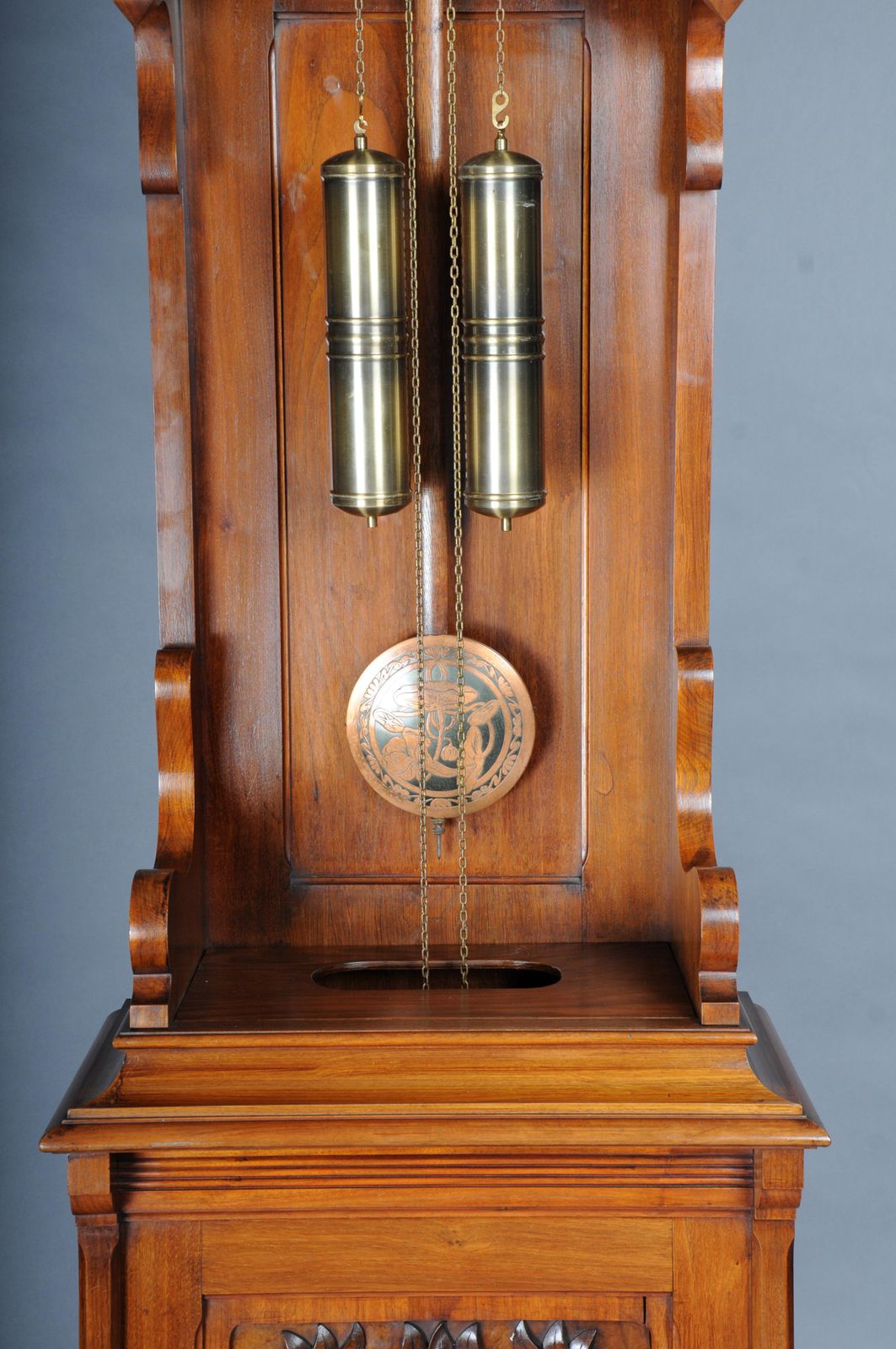 Antique Art Nouveau Grandfather Clock, Mahogany Germany, 1900 photo Home Decor