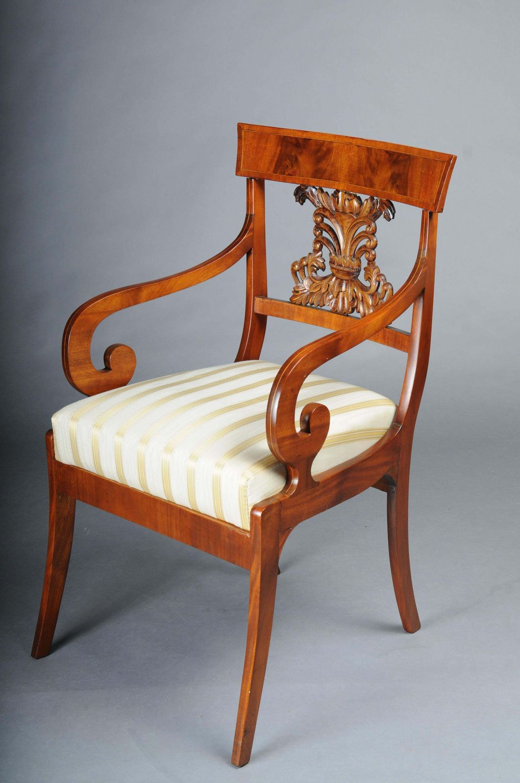 photo for sale Set Of 4 Biedermeier Armchairs Around 1835, Mahogany