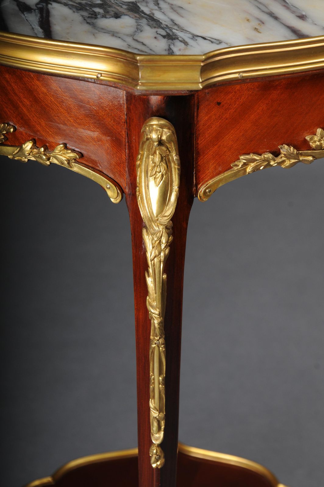 photo for sale 20th Century French Salon Side Table, Louis XV After F. Linke, Beech