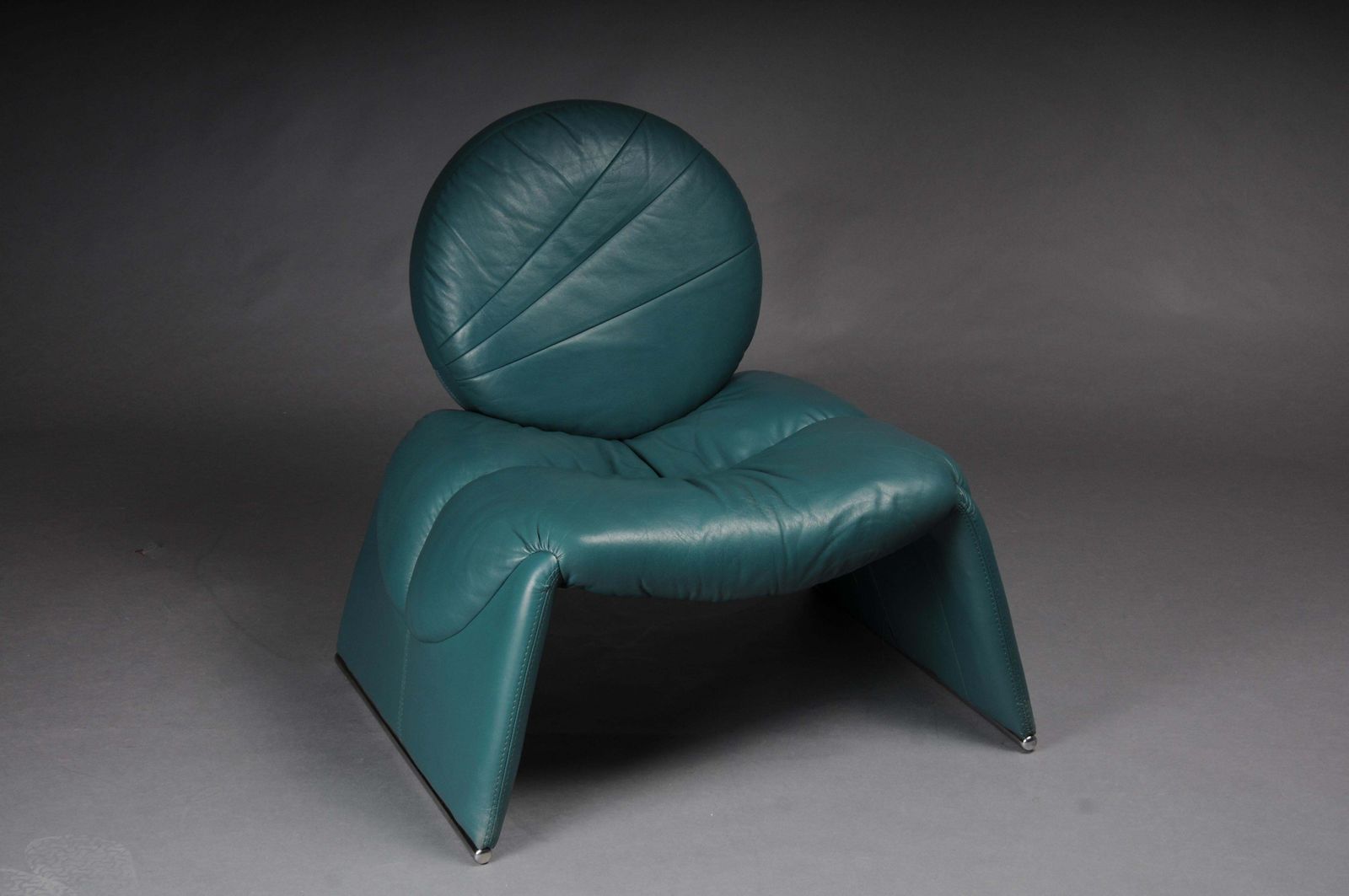 Saporiti C35 Calypso Leder Loungesessel Von Vittorio Introini photo furniture