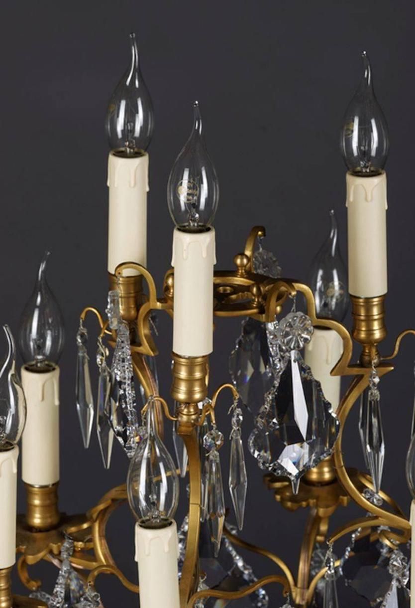 20th Century Louis XV Style Girandole Table Lamp photo vinterior