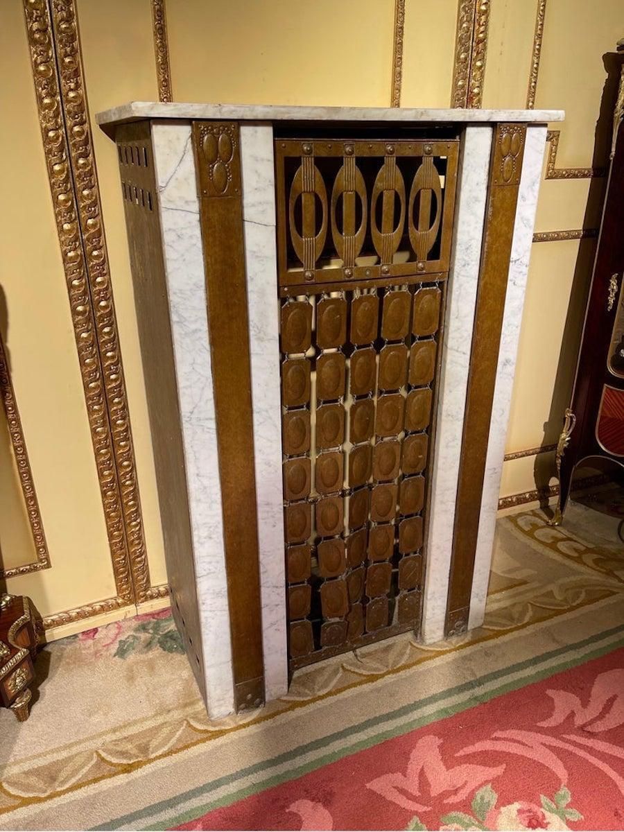 Unique Art Nouveau Heater Cladding / Fireplace Cladding photo Home Fixtures