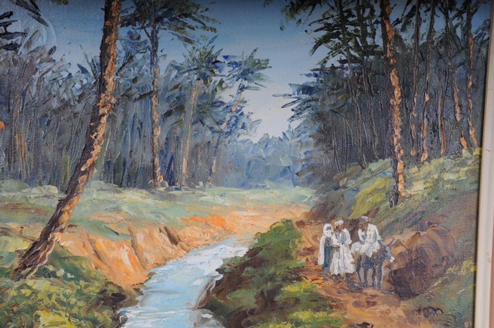 Oriental Painter Oil Painting O. Birkholz photo for sale