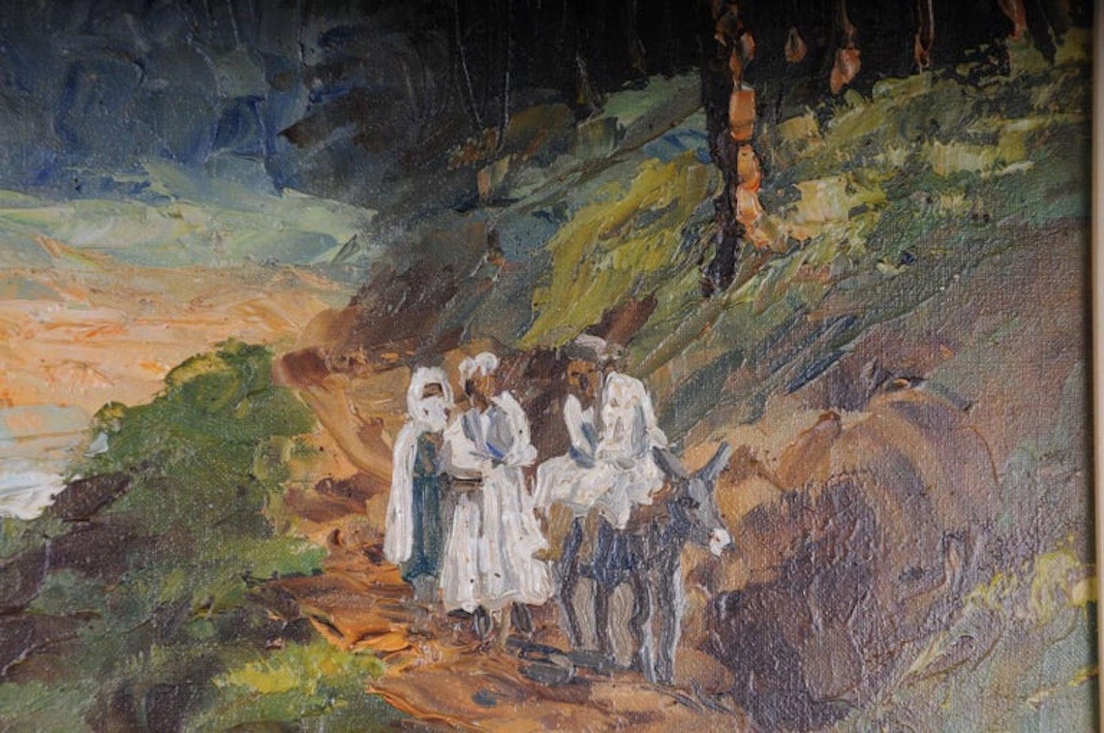 Oriental Painter Oil Painting O. Birkholz photo vinterior