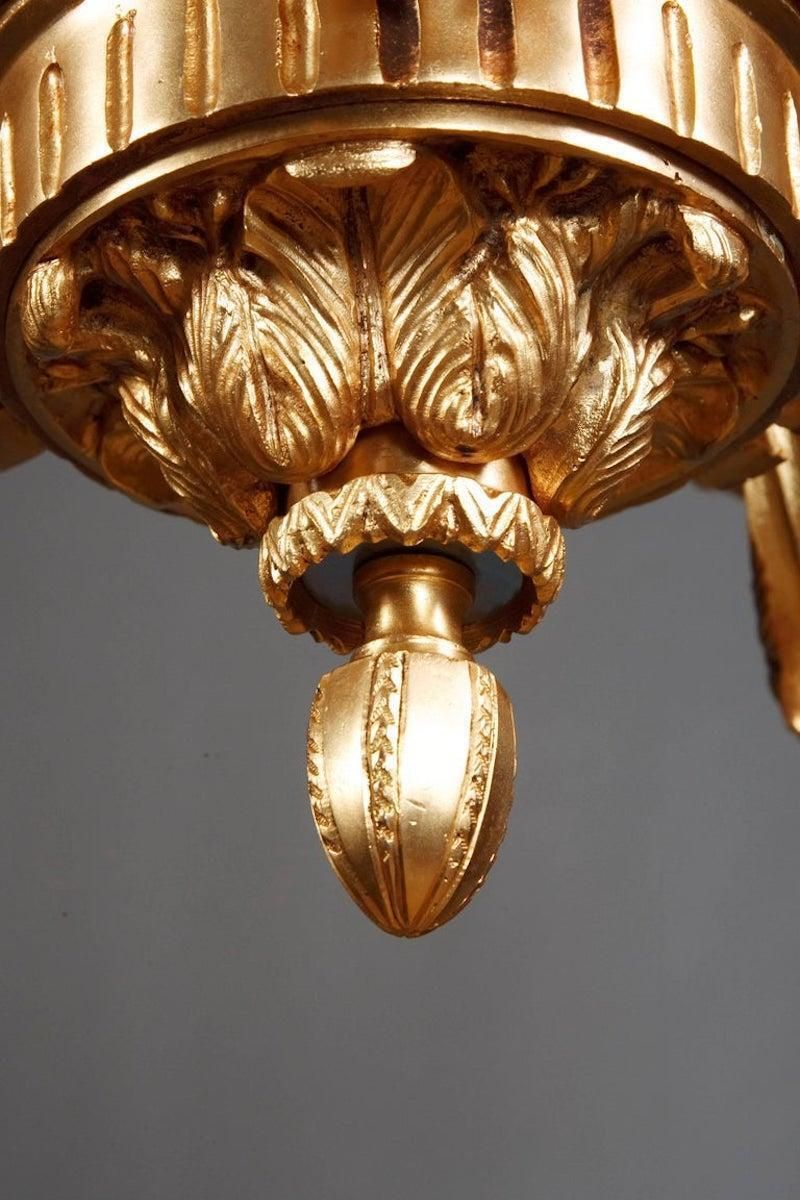 20th Century Louis XIV Style Chandelier photo vintage