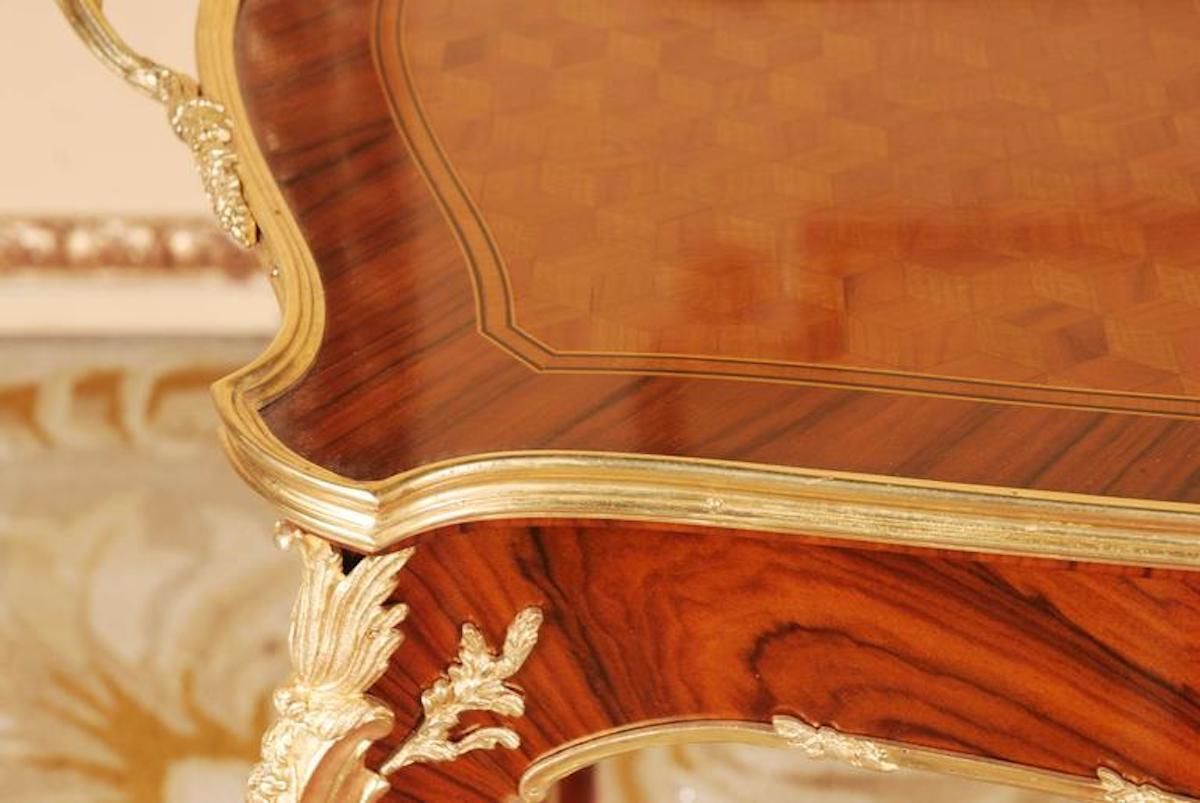 20th Century Louis XV Style Serving Table From A Design By Francois Linke photo vintage