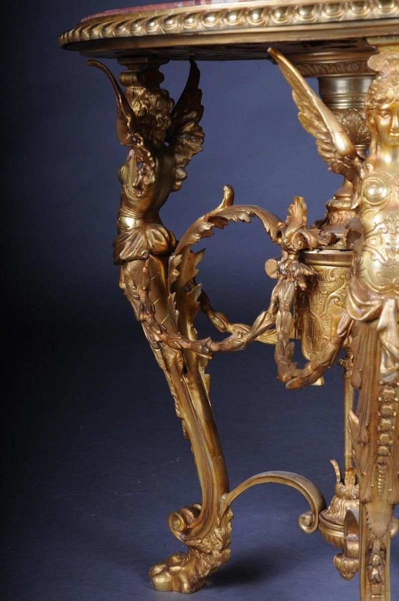 photo buy Empire Splendid French Saloon Table, Bronze Gilt