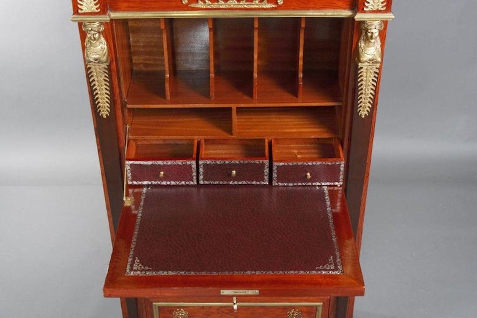 photo for sale Extremely Decorative Secretary Empire Style With Dummies Books