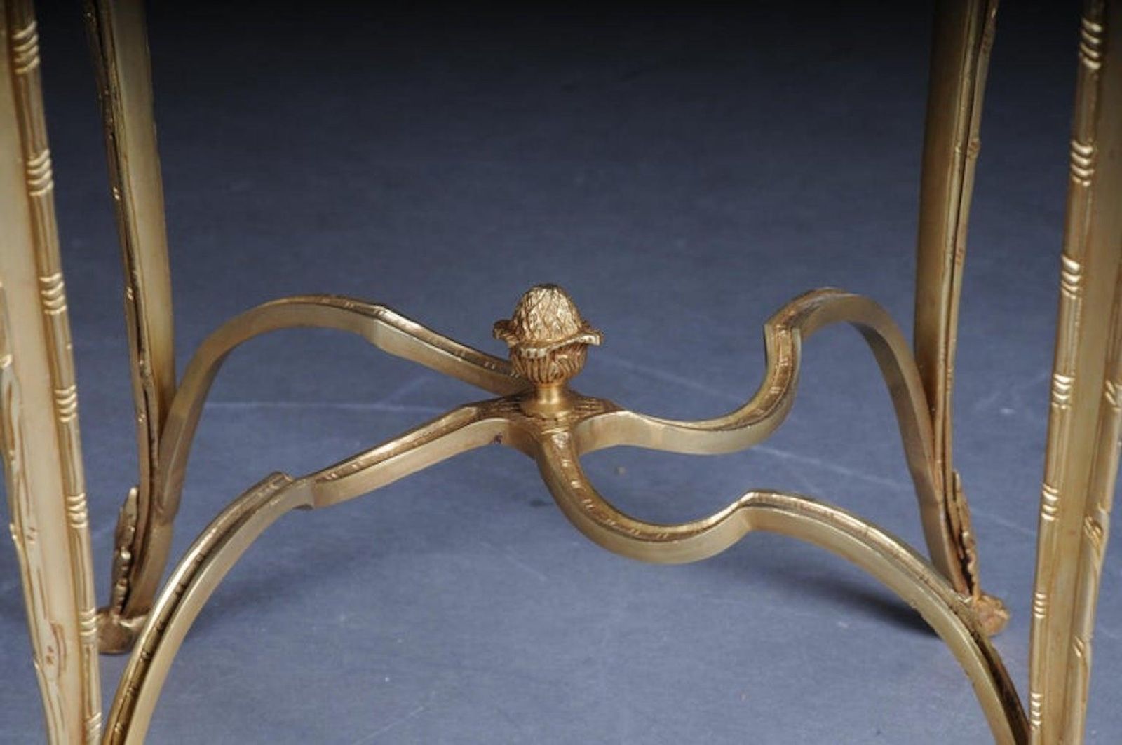 Magnificent French Bronze Pompom Table Or Side Table To Zwiener, Napoleon III photo for sale