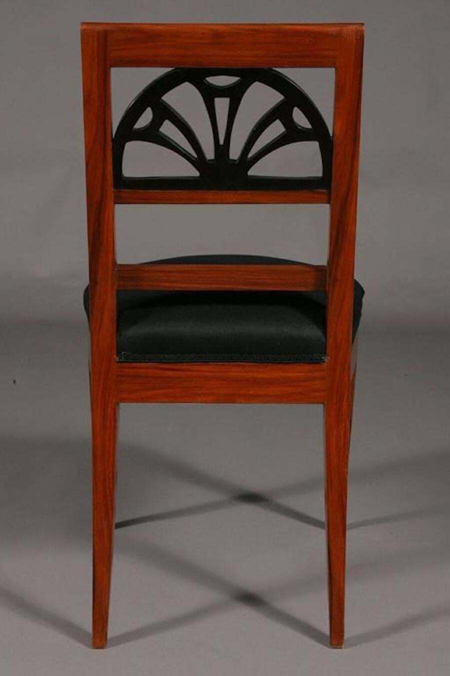 20th Century Neoclassical Style Light Palisander Chair photo buy