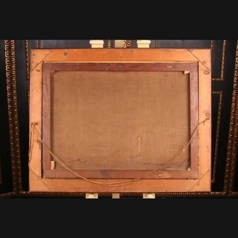 19th Century Historicism Style Oil On Canvas Painting By E. Muellers photo buy