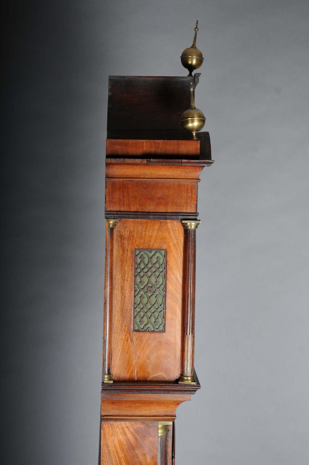 Historic Antique English Grandfather Clock, Mahogany, 18th Century. photo buy