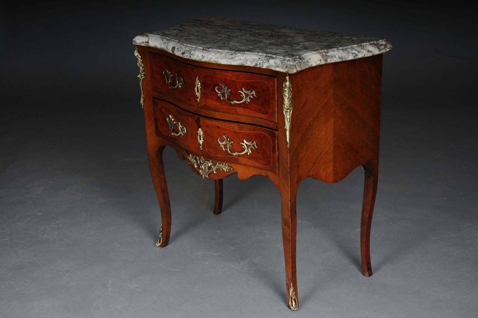 Elegant Old Chest Of Drawers From The 20th Century, Louis XV, Paris photo buy