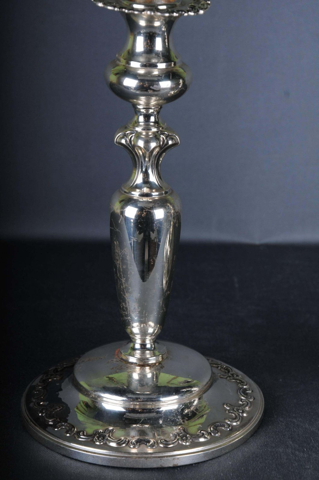 2 Classic Silver Candlestick 925 Sterling Germany Original Alt Heidelberg photo furniture