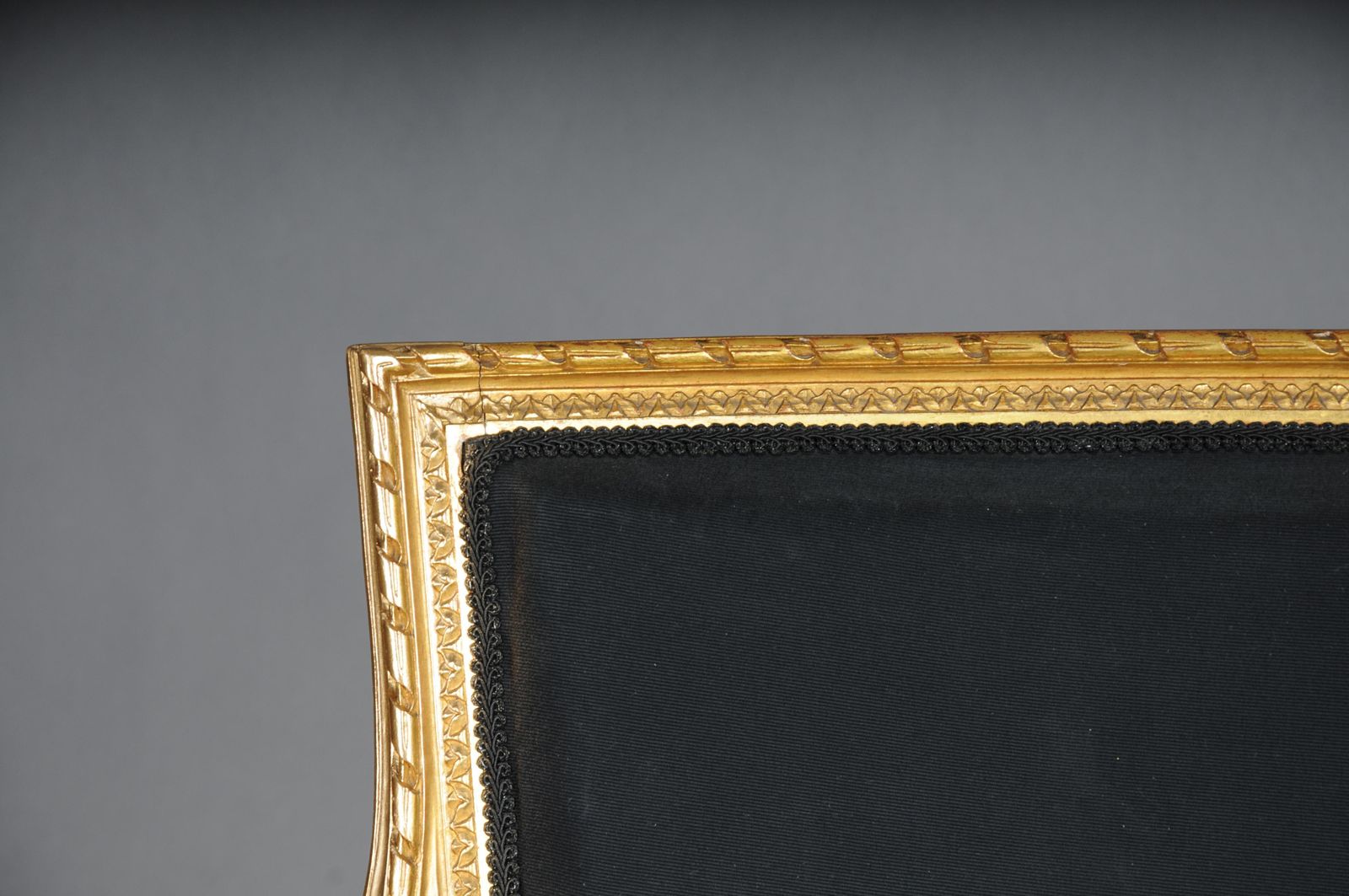 Antique French Salon Canape/Sofa Louis XVI, Gold photo Furniture