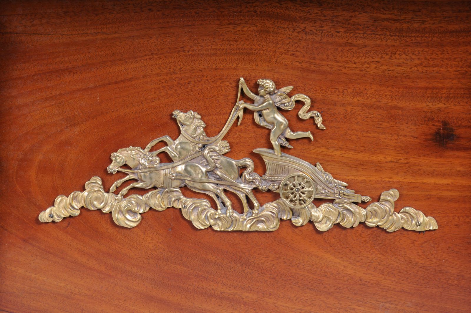 photo vintage Royal Empire Desk/Bureau Plat, Gilt Bronze, 19th Century