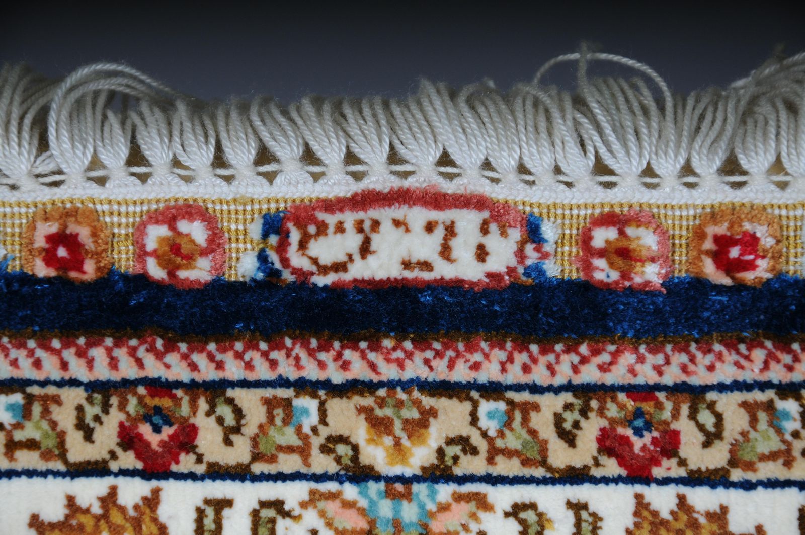 photo vinterior Anatolian Prayer Rug/Tapestry Cotton/Silk, 20th Century
