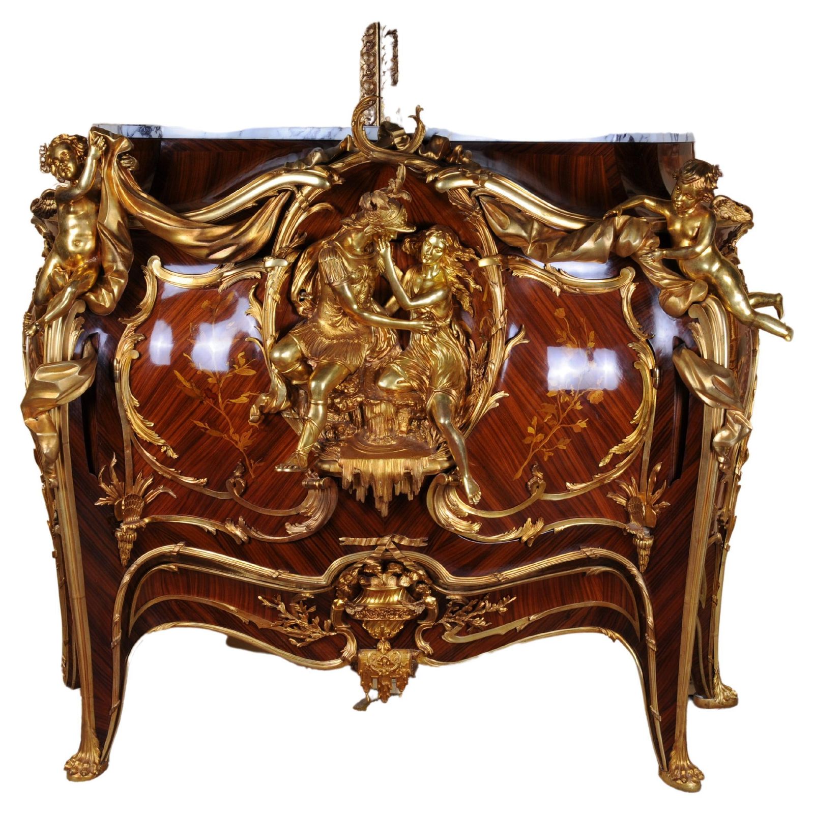 Majestic Chest Of Drawers Designed By Francois Linke & Leon Massagé, Paris