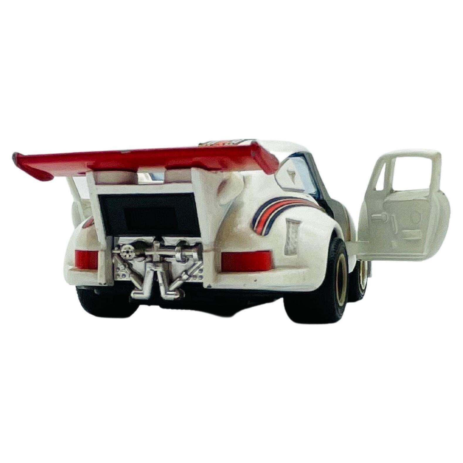 Home Decor Porsche Turbo Club Model Car Shinsei Mini Power 1:37 Sculpture. Rarity photo