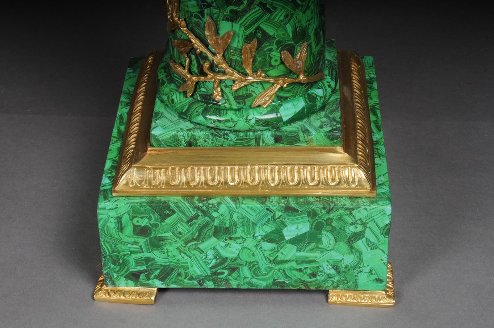 Home Decor Royal Empire Column With Malachite And Gilt Bronze photo