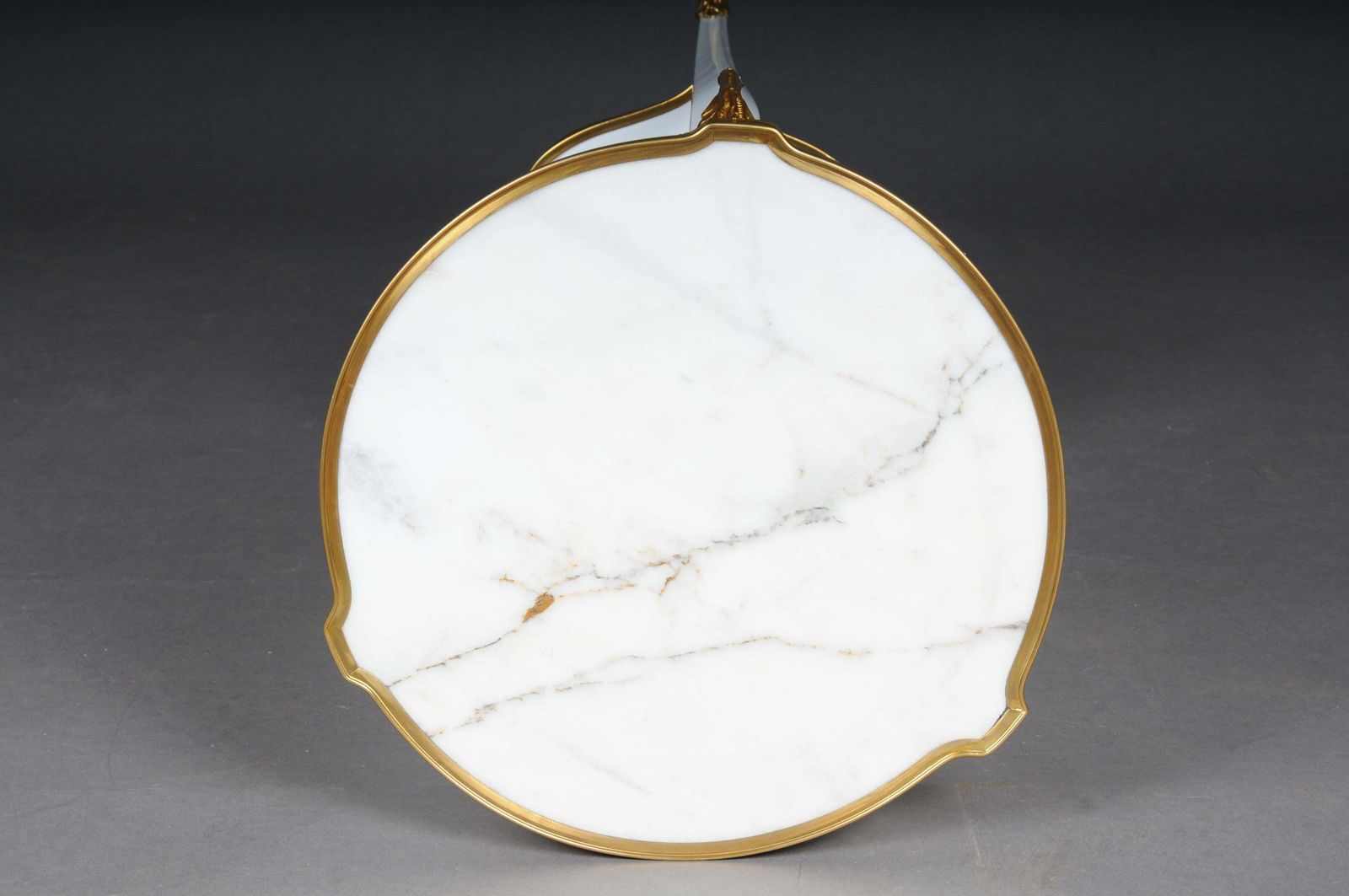 photo for sale 20th Century French Salon Side Table In Louis XV After F. Linke, White