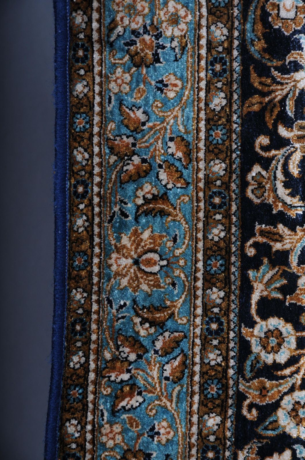 Oriental Carpet/Bridge Silk Paradise Garden 20th Century photo for sale