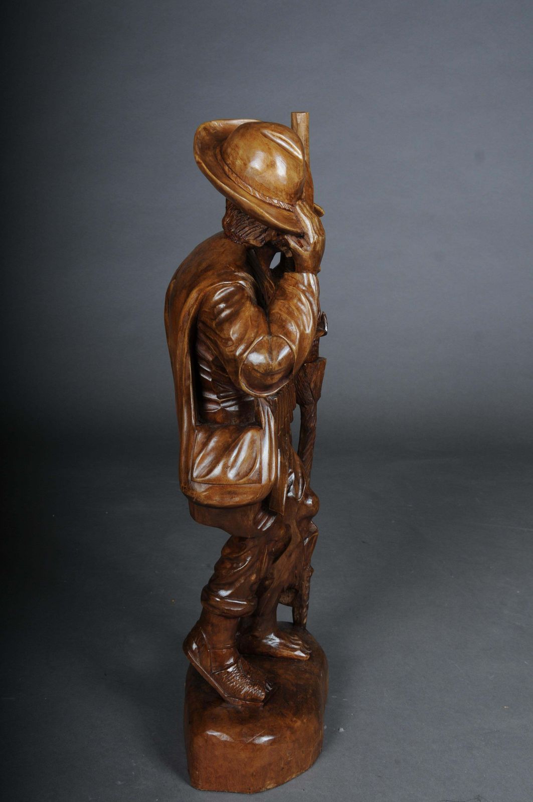 761.0 20th Century Wooden Sculpture, Ranger Made Of Lime Tree, Southern German photo