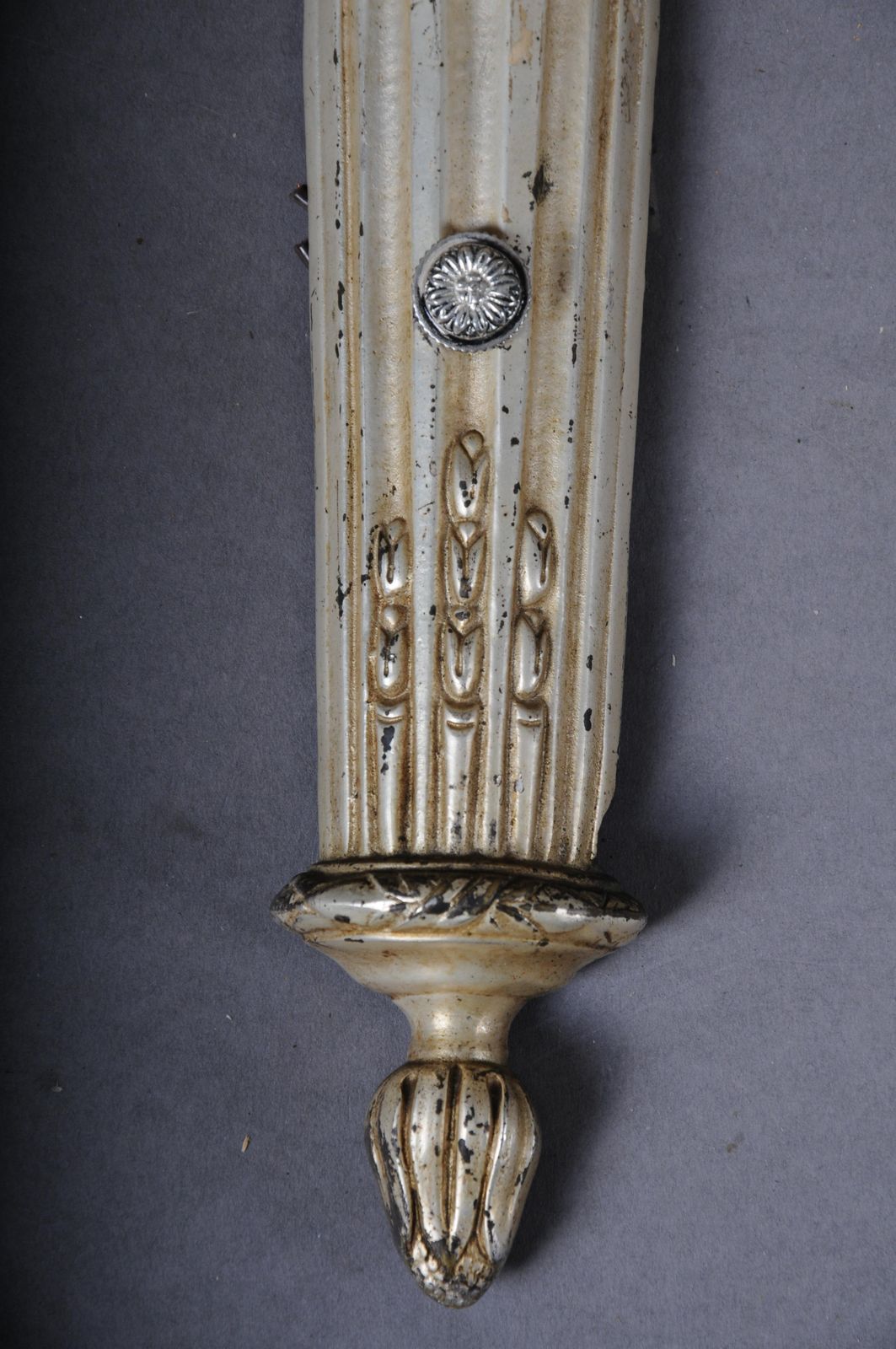Beautiful Antique Bronze Candle Sconce From Around 1880, France photo 584.0