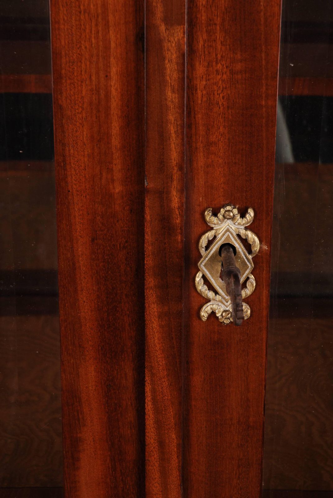19th Century Empire Style French Mahogany Vitrine photo buy