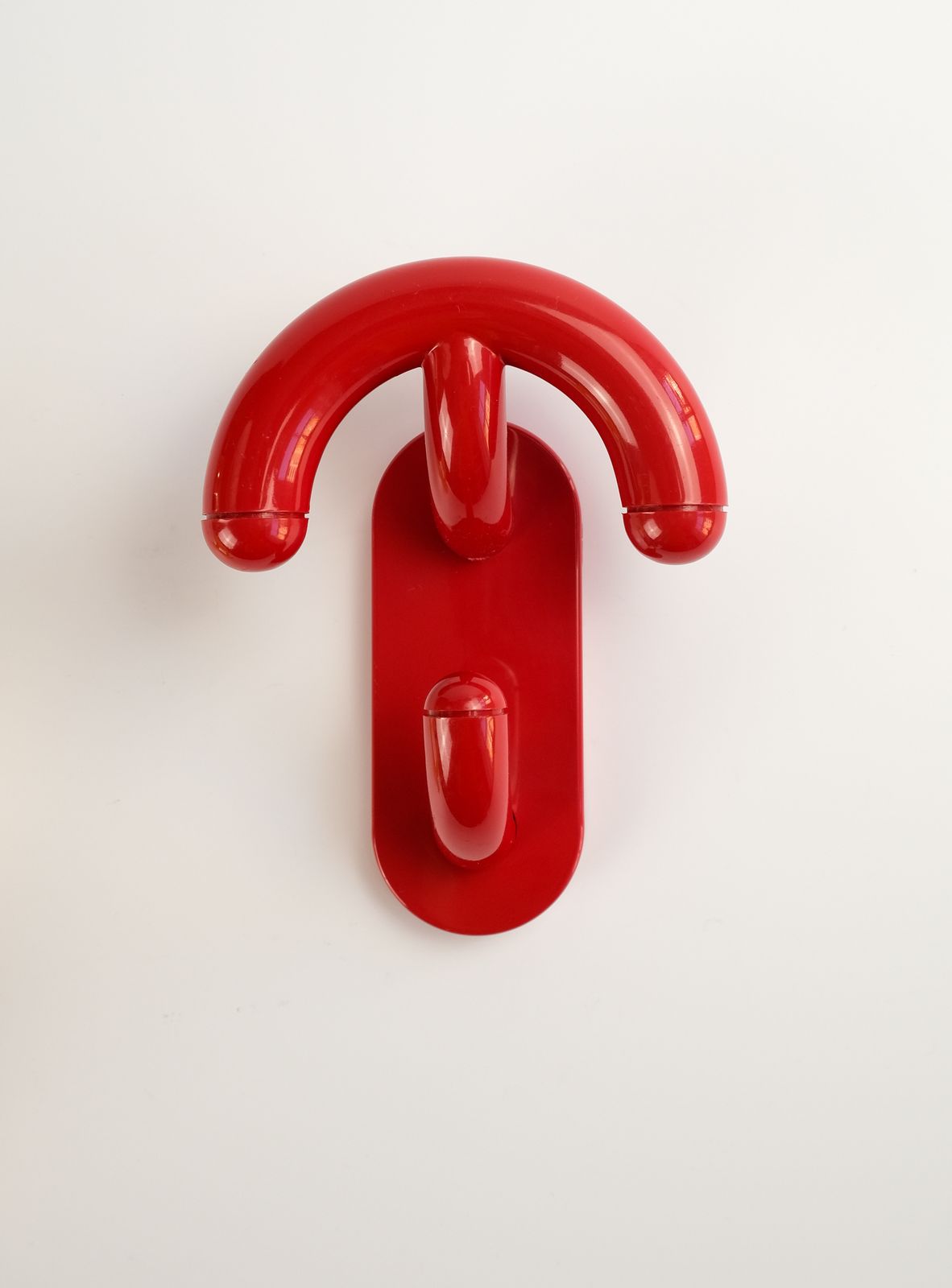 Pair Of Luigi Caramella "Arco" Coat Hooks / Rack For Con&Con, Italy 1970s photo buy