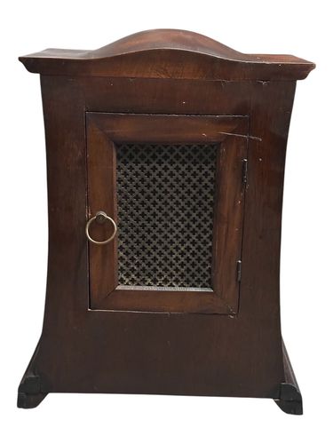 An Arts And Crafts Mantle Clock With Inlay Liberty & Co? photo vintage