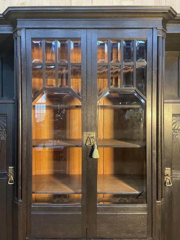 Vitrine   Armoire Napoléon III / Anglaise En Bois Noirci photo furniture