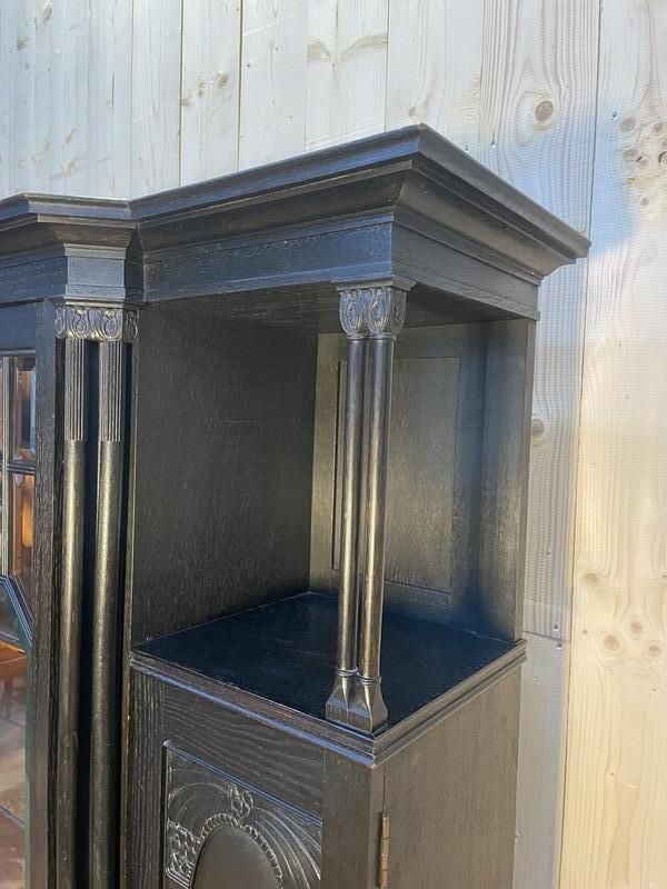 Vitrine   Armoire Napoléon III / Anglaise En Bois Noirci photo Furniture
