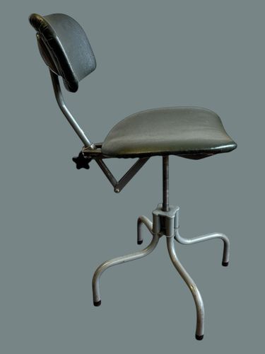 C1930’s Industrial Machinist Chair photo Furniture