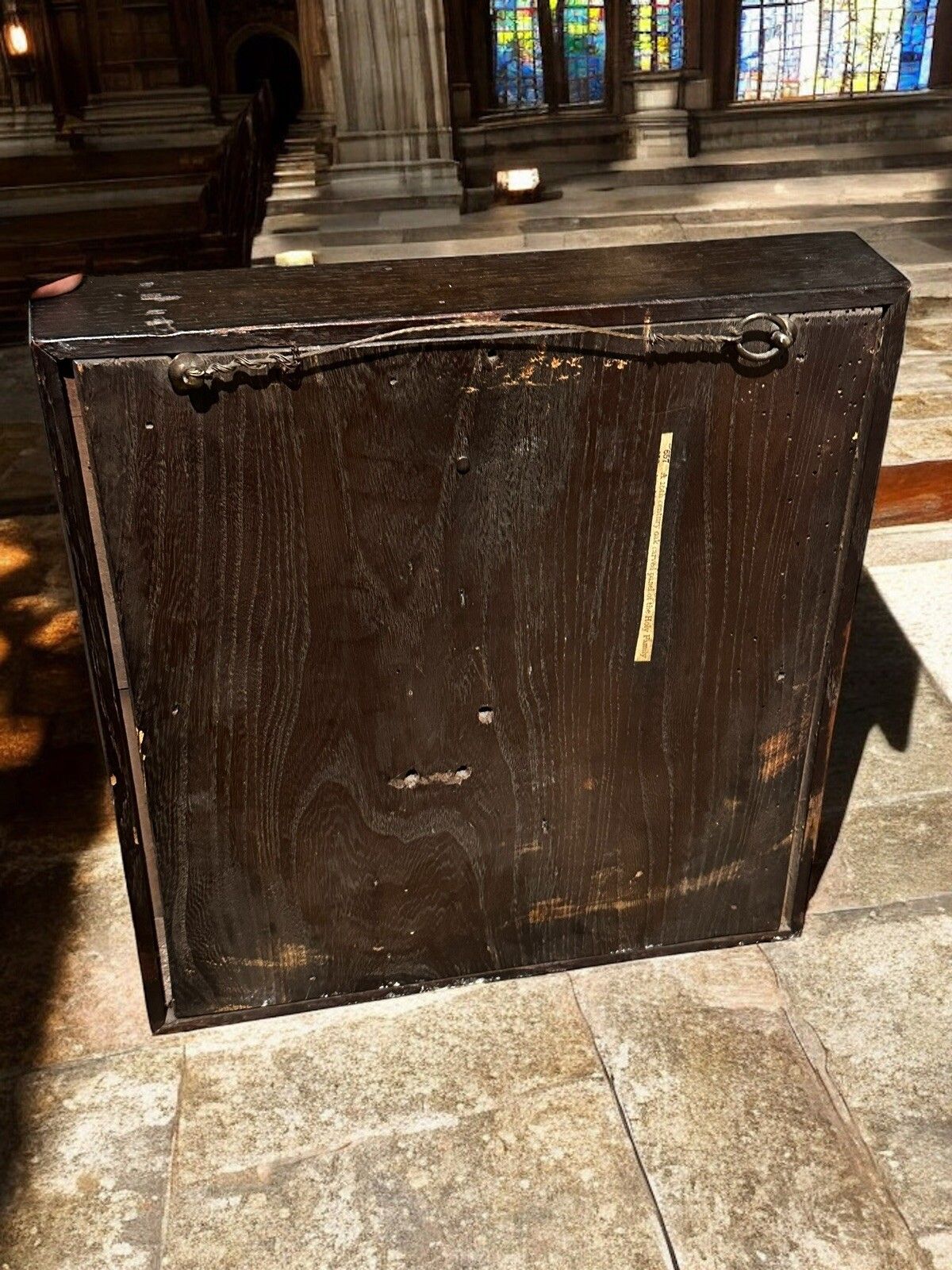 16th Century Carved Oak Religious Panel Of The Holy Family photo buy