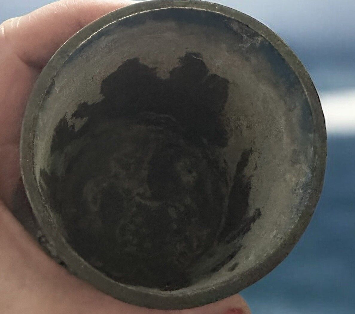 Oriental  Cloisonné On Paktong Enamel Brush Pot 19th Century Height 12cm photo vinterior