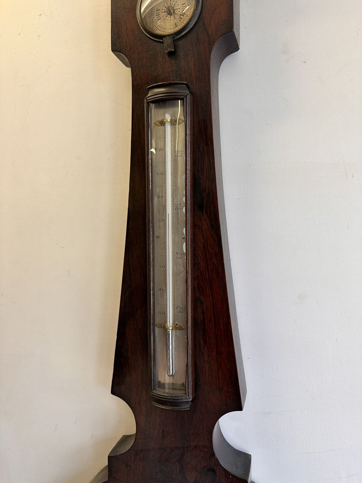 W.S. Ferguson, Elgin 1837 1860 Wheel Barometer Large photo Home Decor