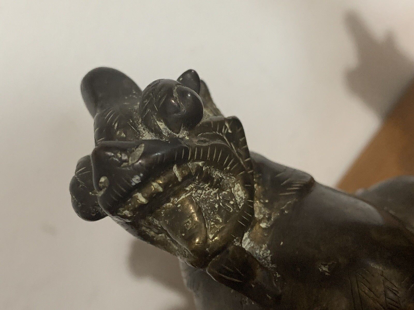 Superb Antique 19th Century Bronze Oriental Pair Of Dogs Of Foe photo 185.0