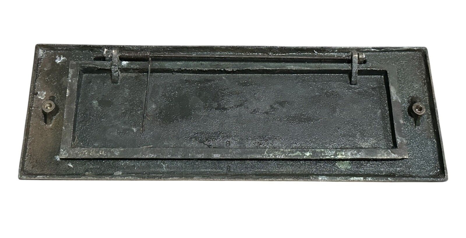 C1920’s Extra Large Bronze Letter Box Bank 14” photo 120.0