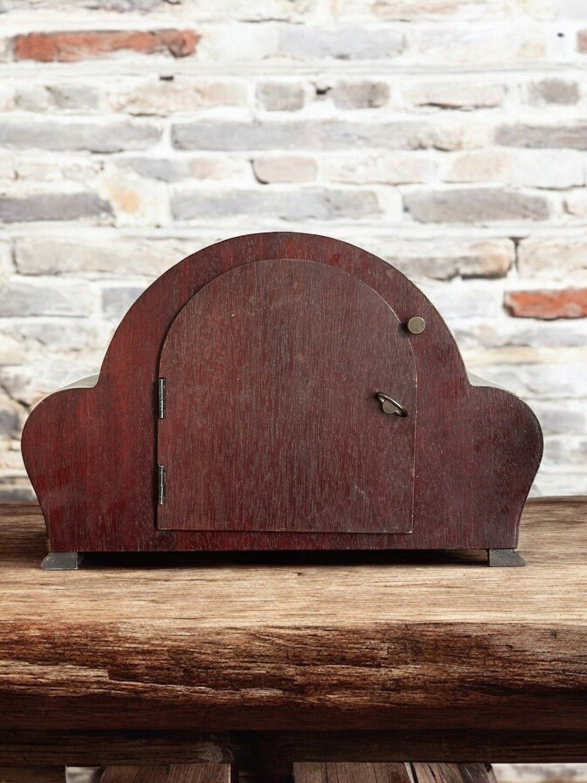 Art Deco Mantle Clock By Hac, Hamburg American Clock Company. Stunning photo Home Decor
