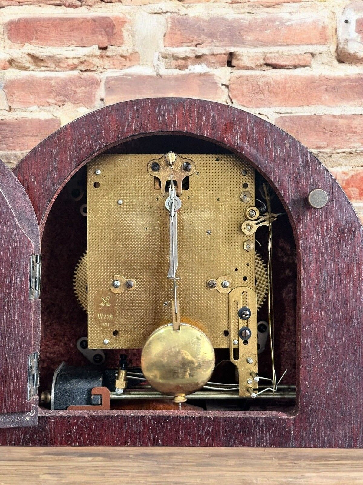 Art Deco Mantle Clock By Hac, Hamburg American Clock Company. Stunning photo 165.0