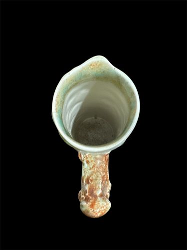 Radford England Art Deco Hand Painted Countryside Relief Tall Jug 11.25” Tall photo Home Decor