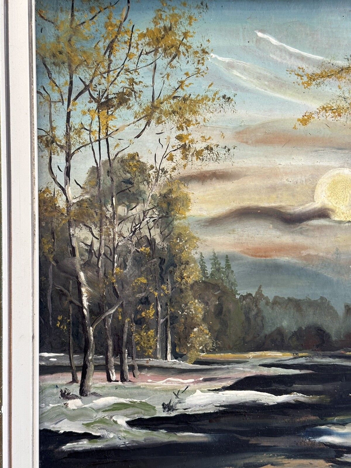 Original Oil Painting By German Artist  Walter Linder (1936 2007) photo Art